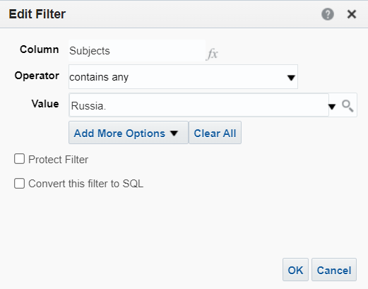 Russian Studies filter